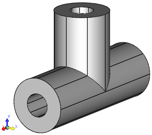 Image of Coaxial Tee Junction